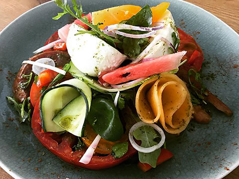 salade tomates mozzarella