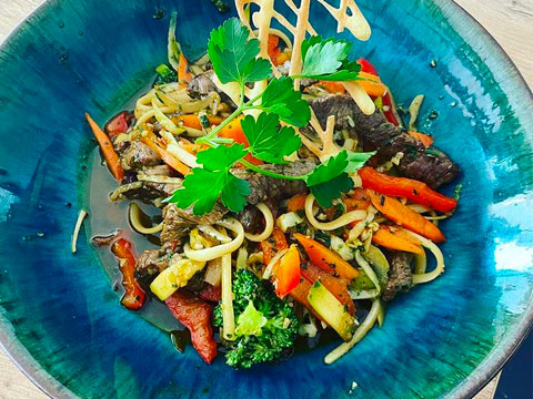 wok boeuf thai